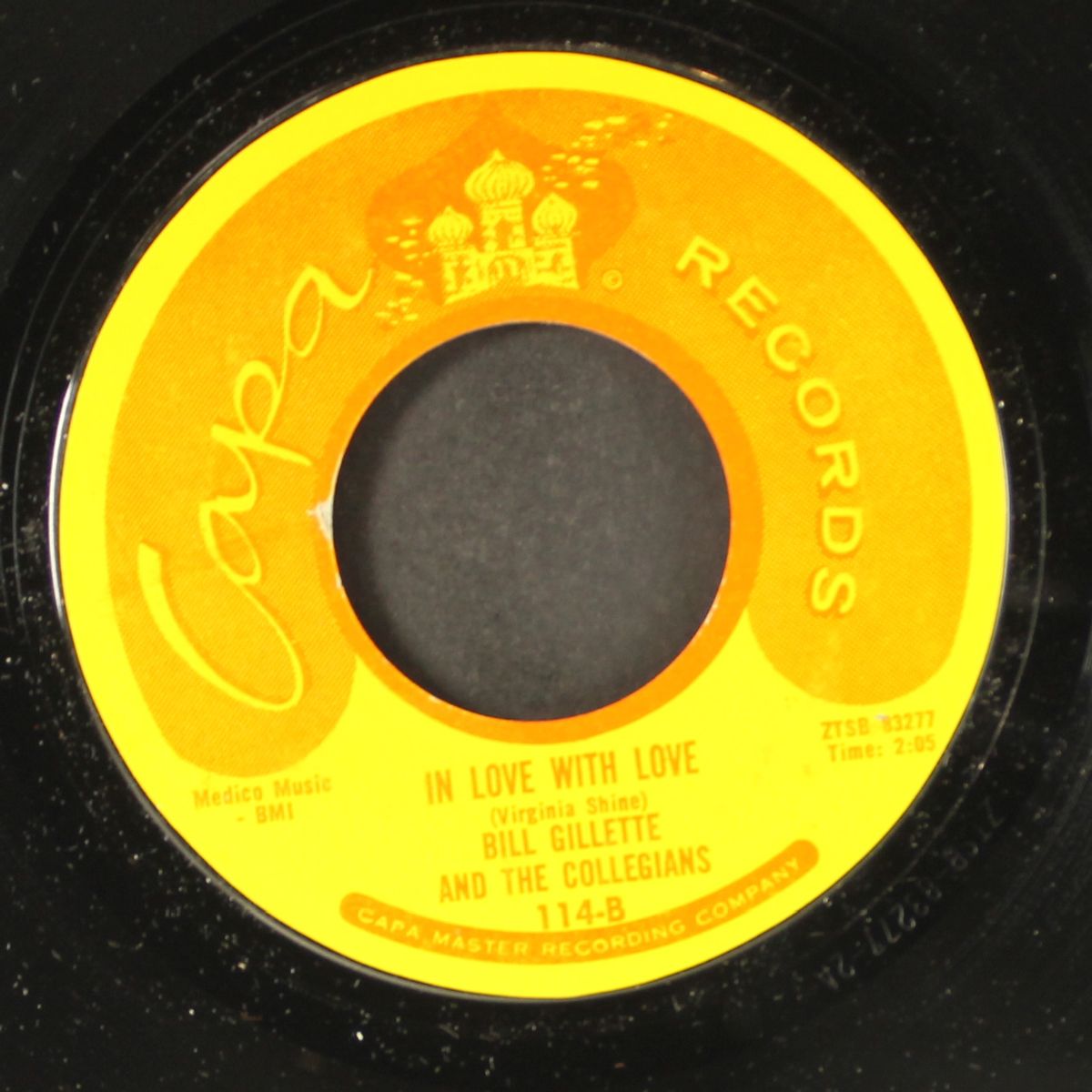 green stamp bossa nova / in love with love by BILL GILLETTE & COLLEGIANS