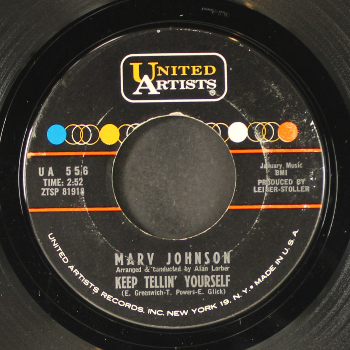 keep tellin' yourself by MARV JOHNSON