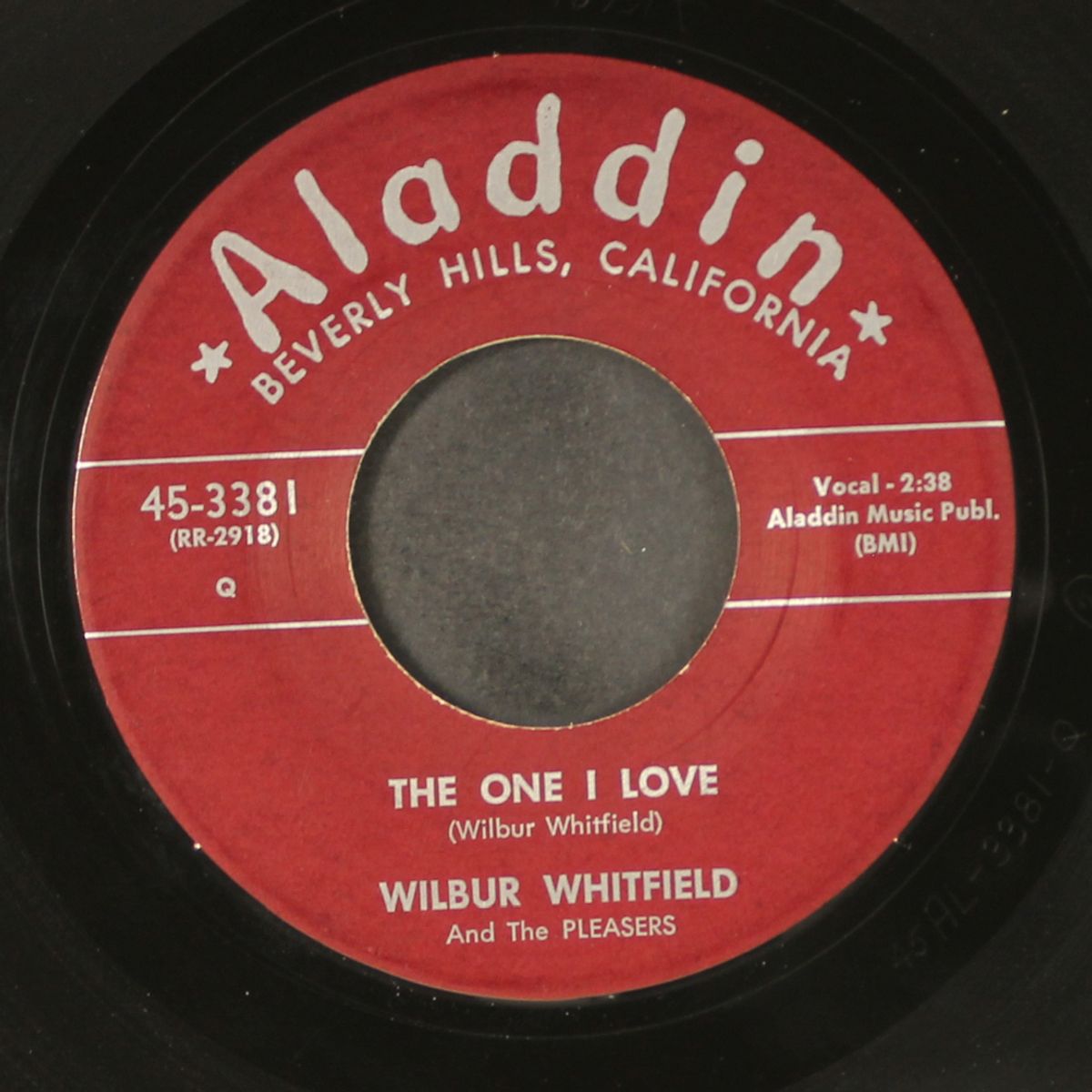 p.b. baby / the one i love by WILBUR WHITFIELD