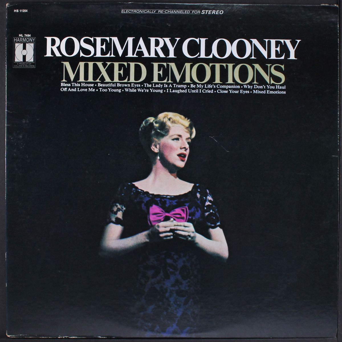mixed emotions by ROSEMARY CLOONEY