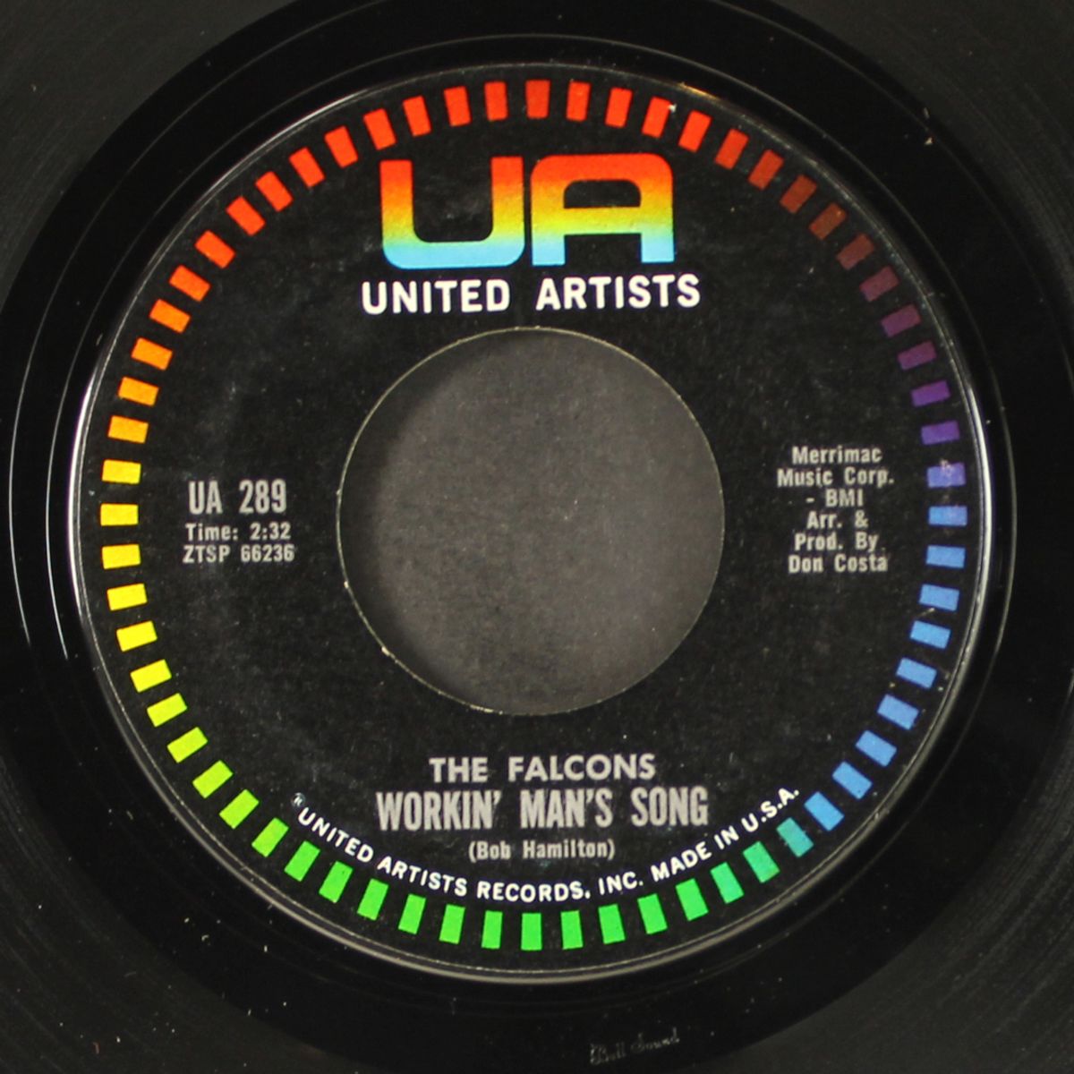workin' man's song / pow! you're in love by FALCONS