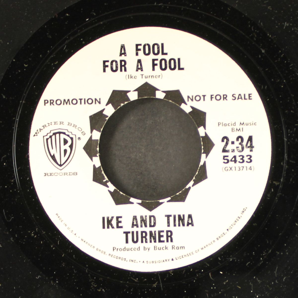 a fool for a fool / no tears to cry by IKE & TINA TURNER