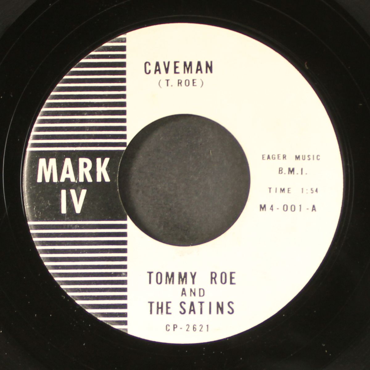 caveman / i got a girl by TOMMY ROE & SATINS