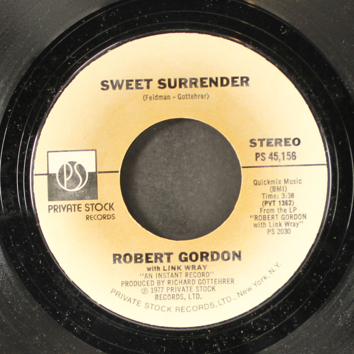 red hot / sweet surrender by ROBERT GORDON