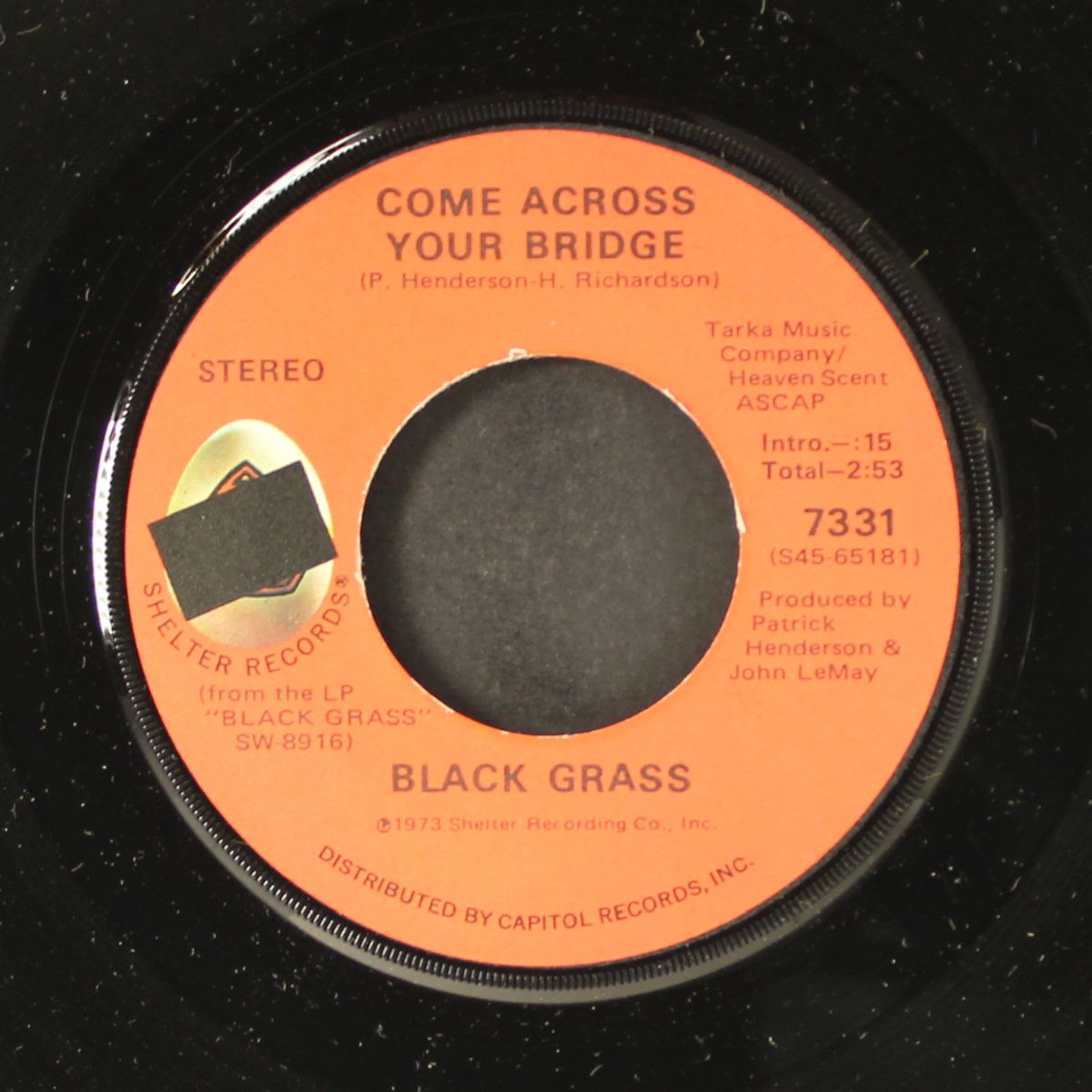 lock, stock, and barrell / come across your bridge by BLACK GRASS