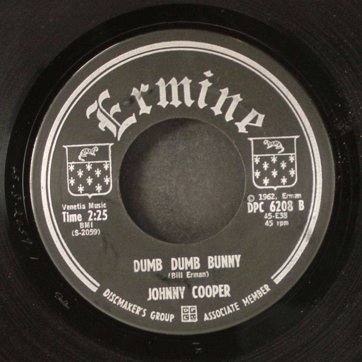 little bride / dumb dumb bunny by JOHNNY COOPER
