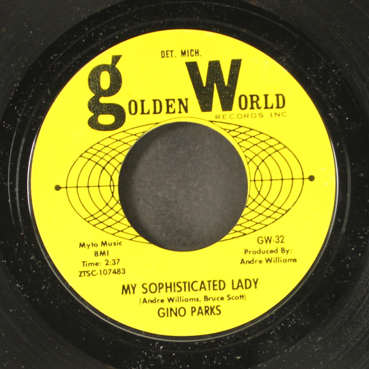 talkin' about my baby / my sophisticated lady by GINO PARKS