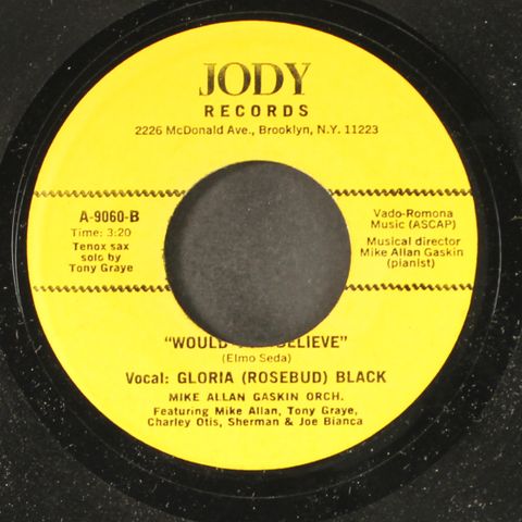 GLORIA (ROSEBUD) BLACK