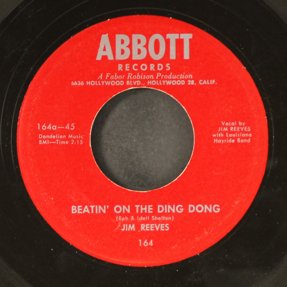 beatin' on the ding dong / my rambling heart by JIM REEVES
