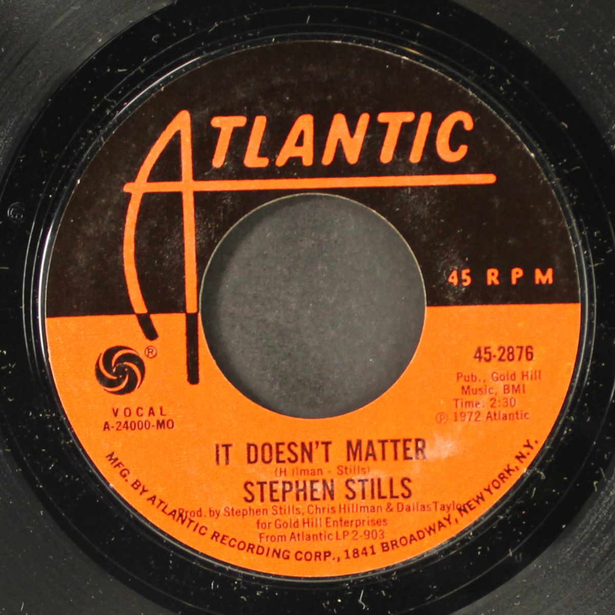 it doesn't matter / rock & roll crazies medley by STEPHEN STILLS