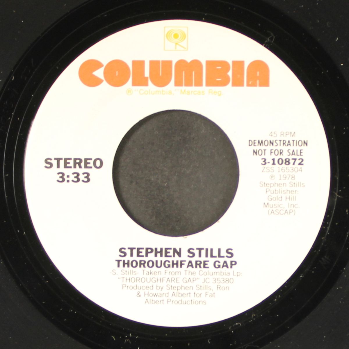 thoroughfare gap / mono by STEPHEN STILLS