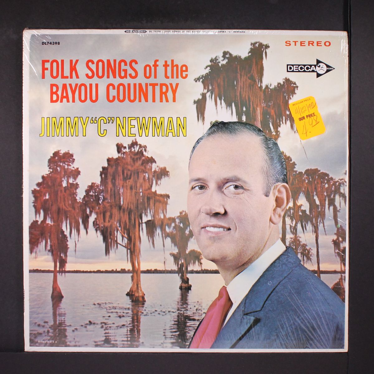 folk songs of the bayou country by JIMMY NEWMAN