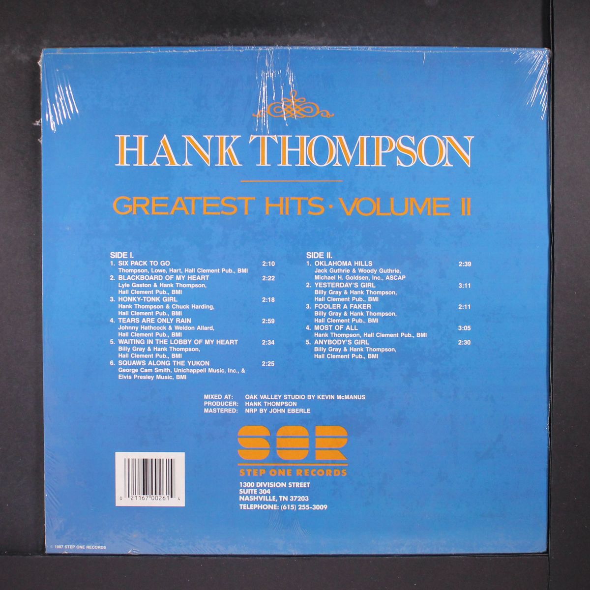 greatest hits, vol. 2 by HANK THOMPSON