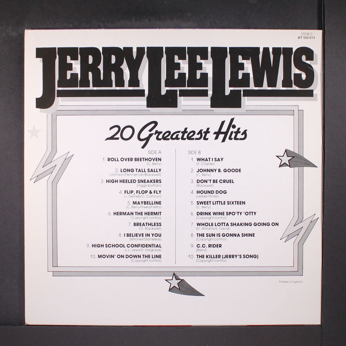 20 greatest hits by JERRY LEE LEWIS