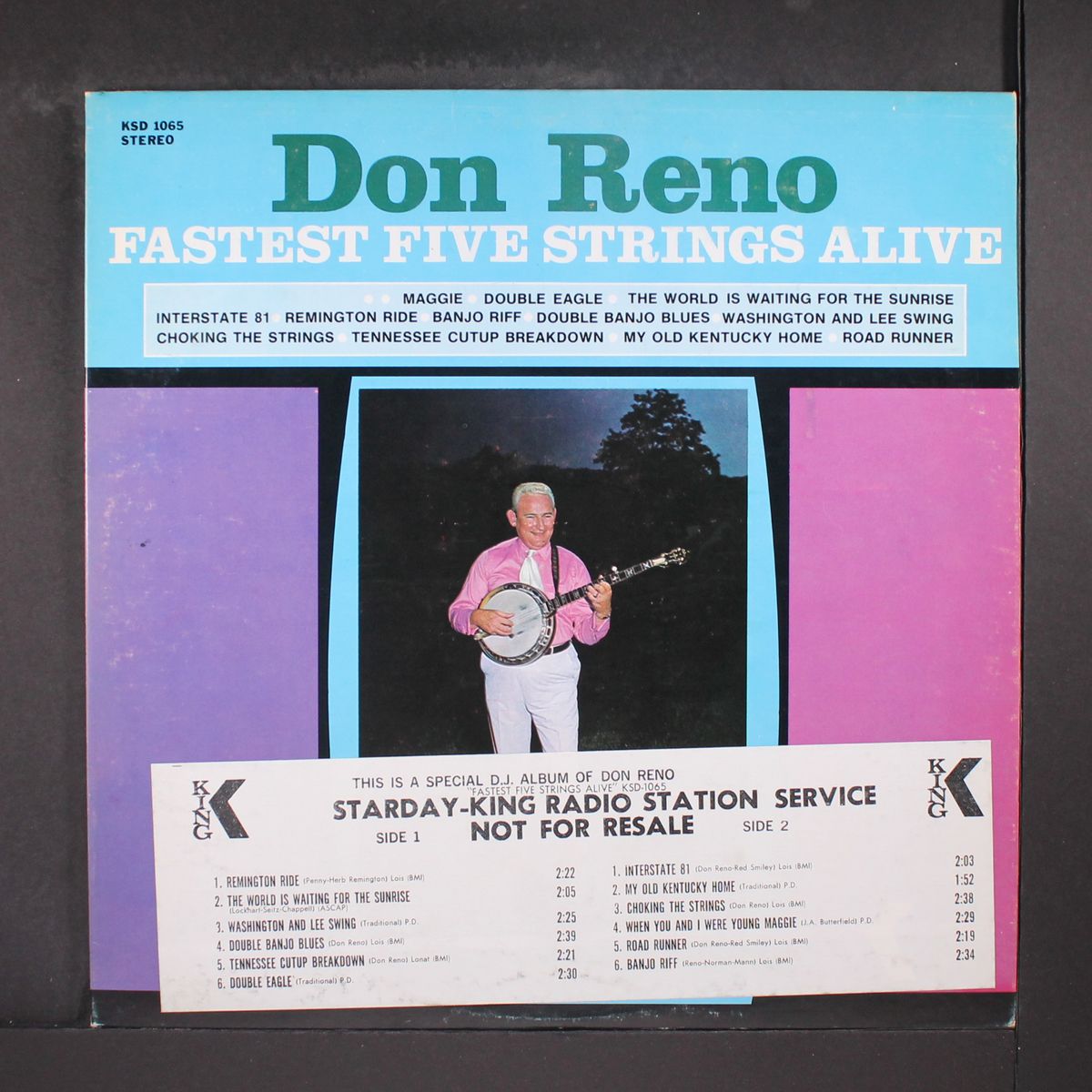 fastest five strings alive by DON RENO