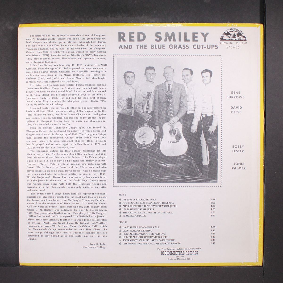 most requested sacred songs by RED SMILEY