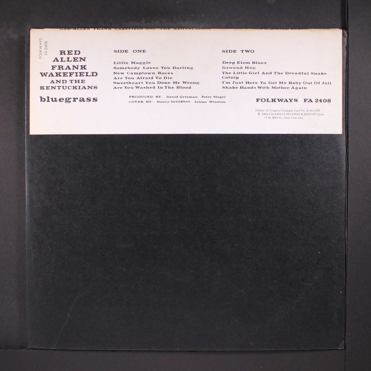 bluegrass by RED ALLEN, FRANK WAKEFIELD & KENTUCKIANS