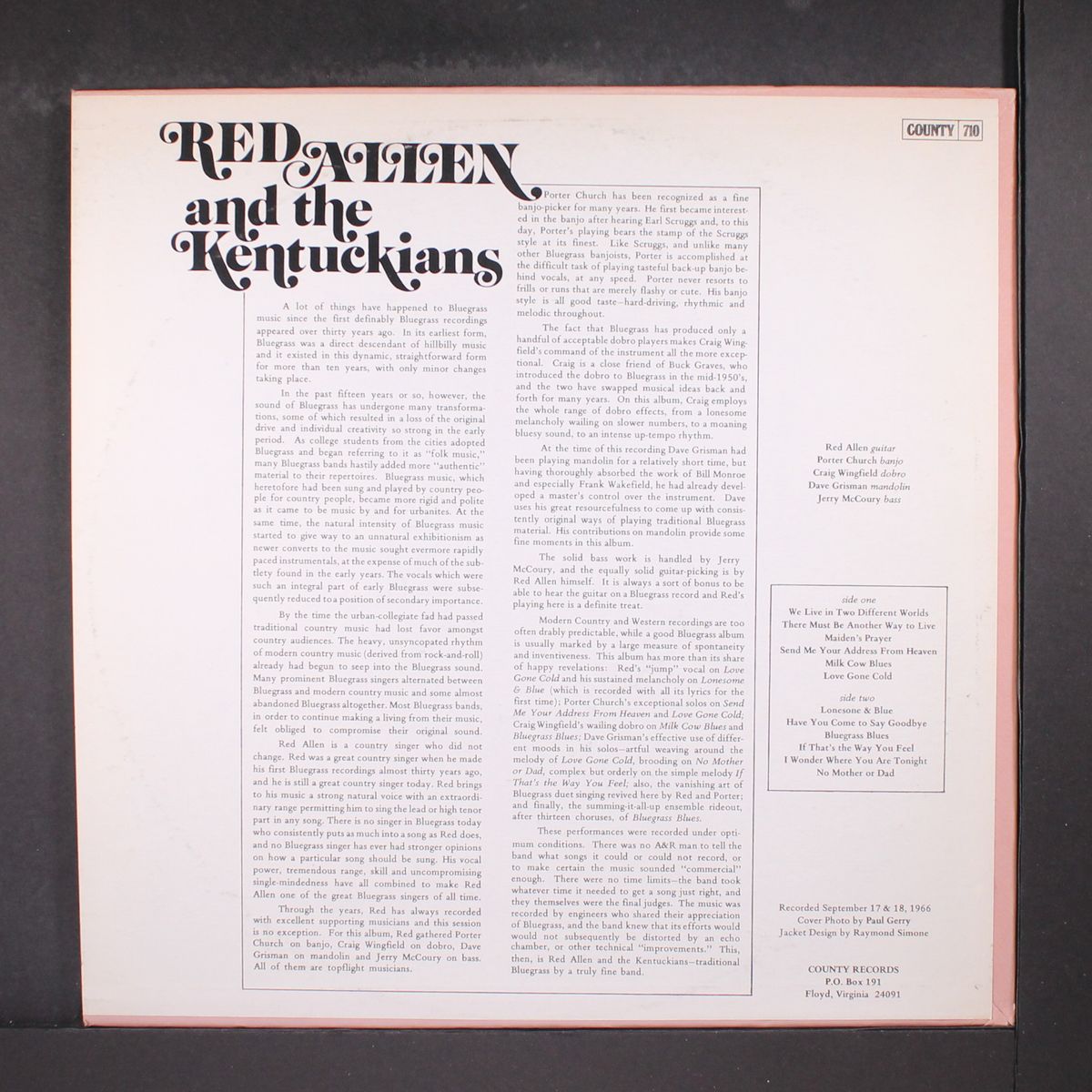 red allen & kentuckians by RED ALLEN & KENTUCKIANS