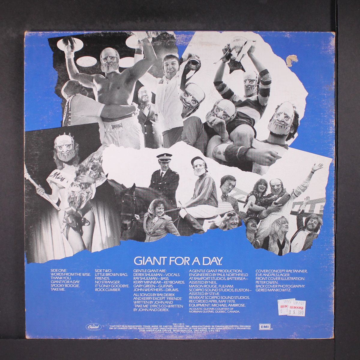 giant for a day by GENTLE GIANT