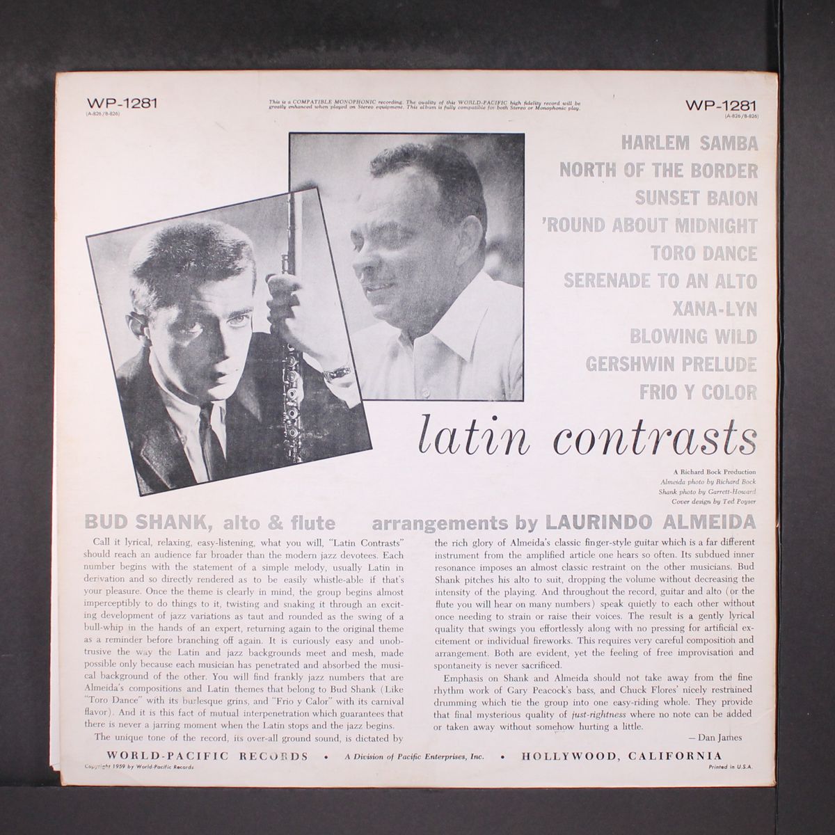 latin contrasts by BUD SHANK