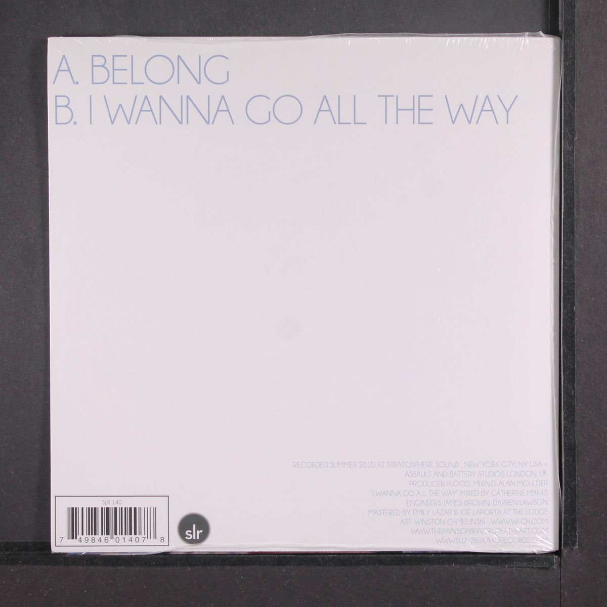 belong / i wanna go all the way by PAINS OF BEING PURE AT HEART