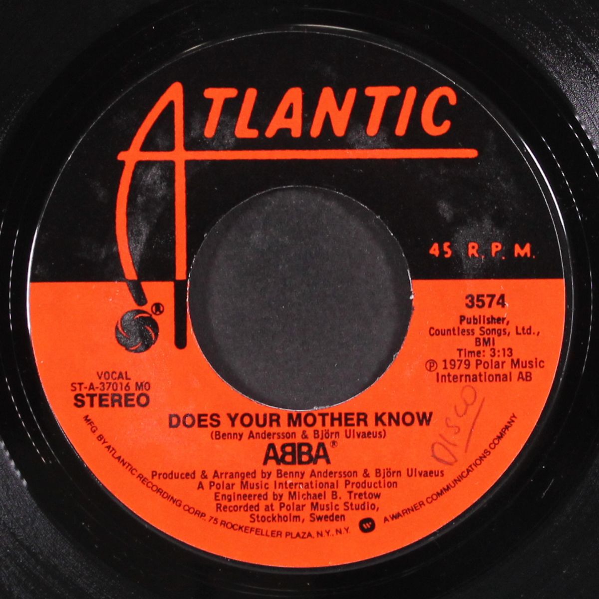 does your mother know / kisses of fire by ABBA