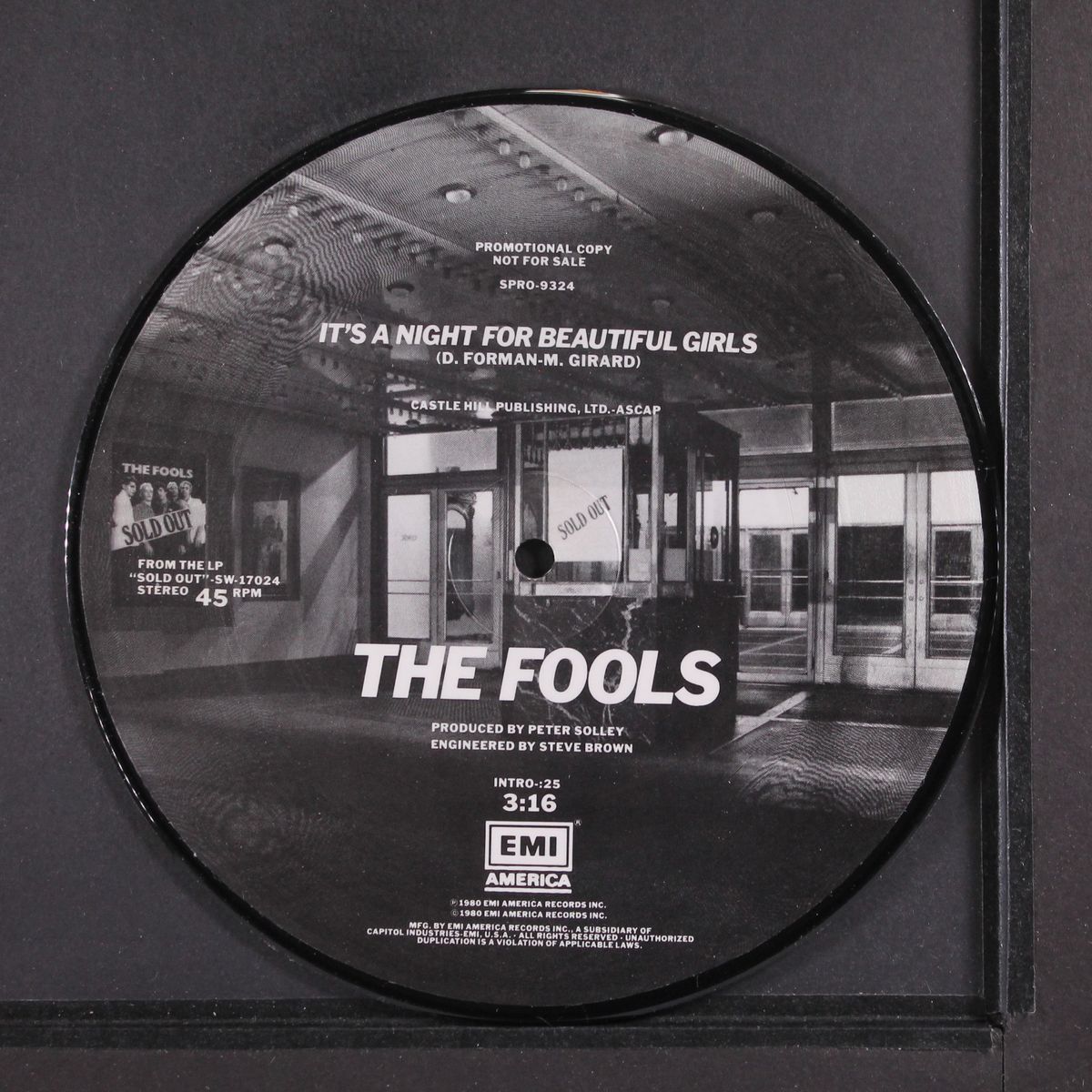 sold out / it's a night for beautiful girls by FOOLS