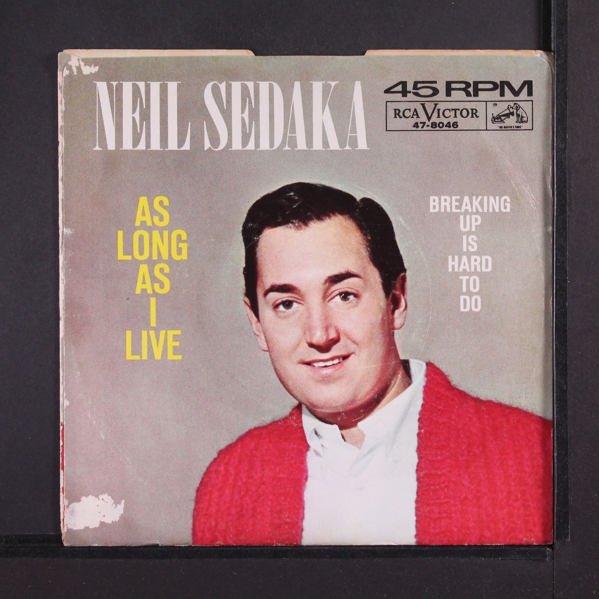 breaking up is hard to do / as long as i live by NEIL SEDAKA