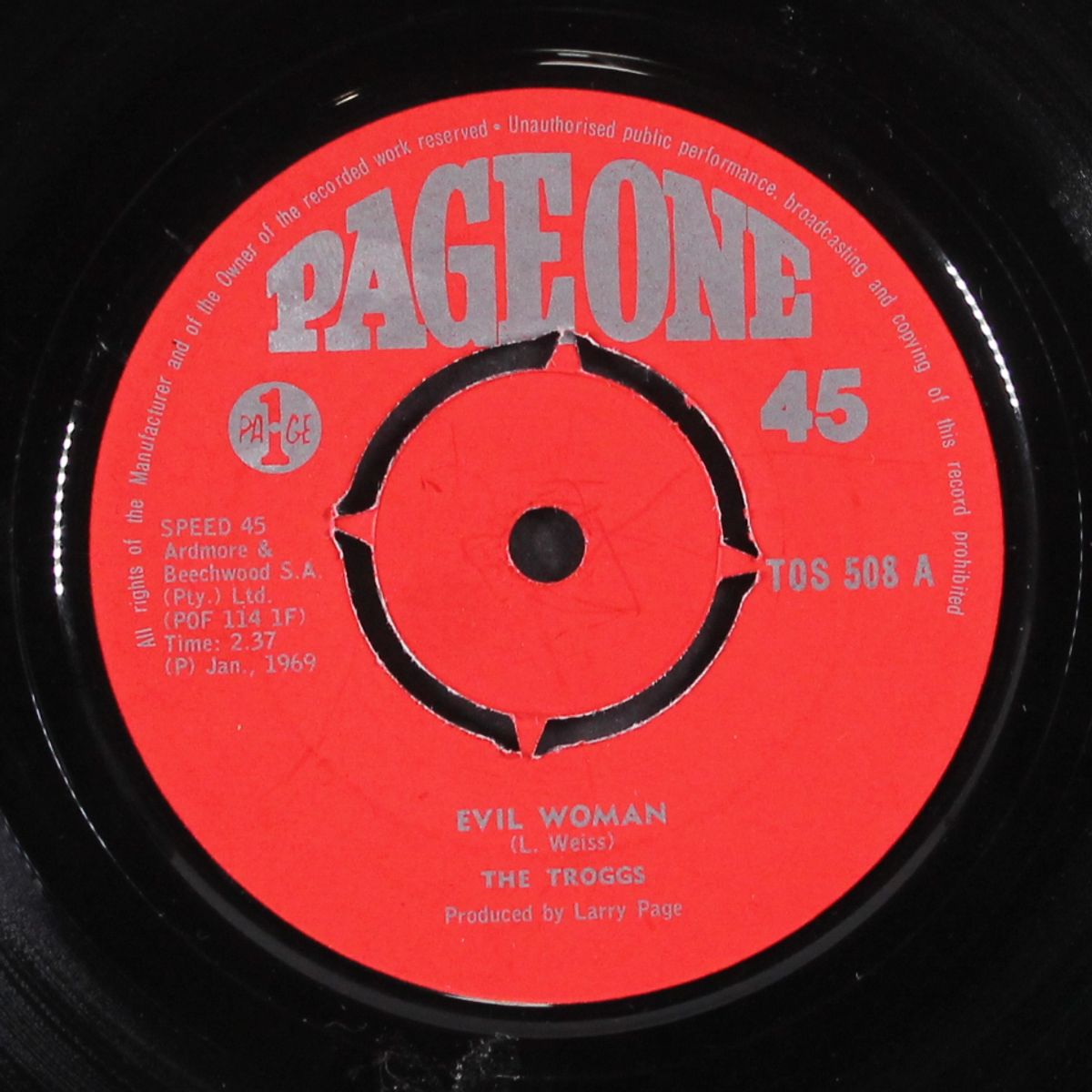 evil woman / sweet madeleine by TROGGS