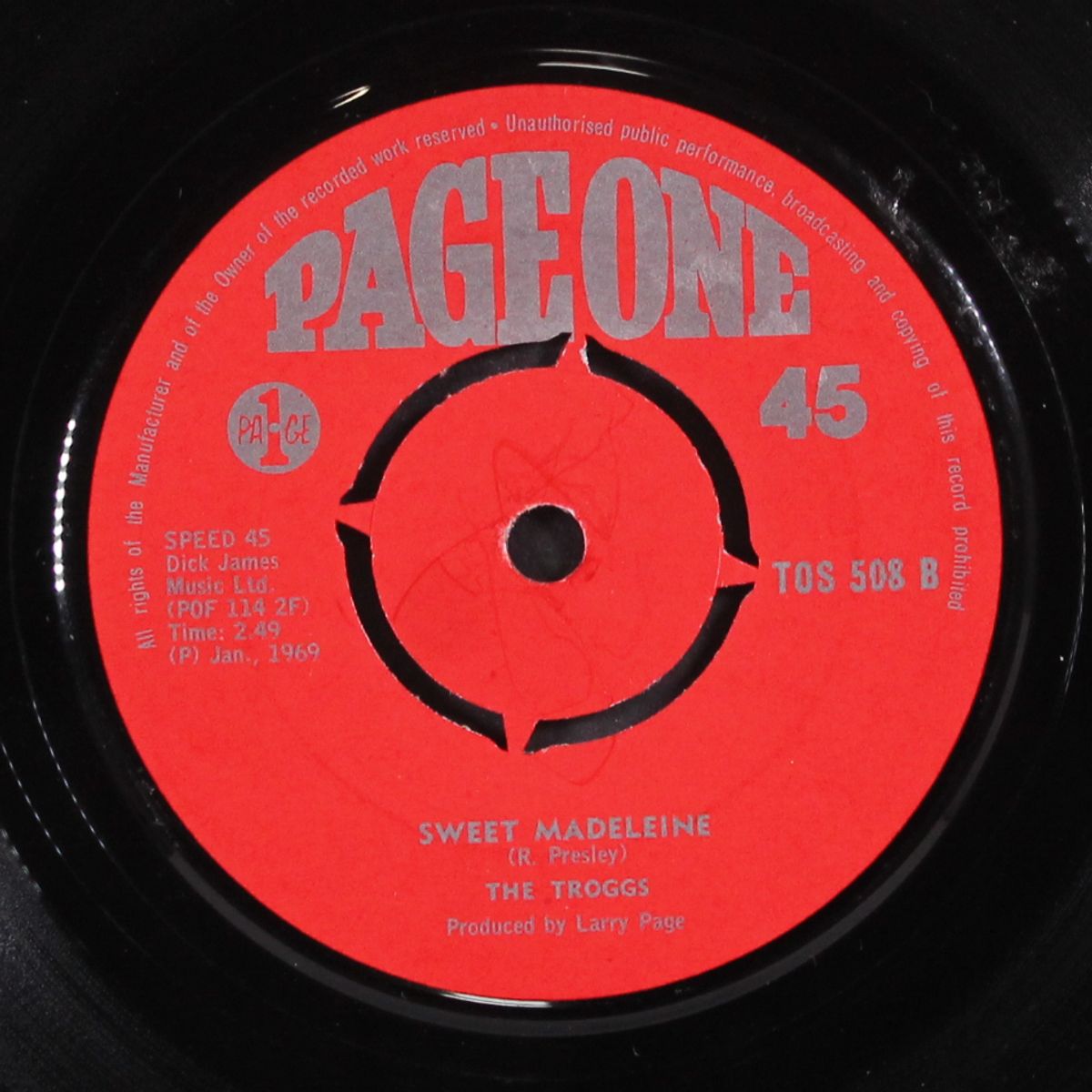 evil woman / sweet madeleine by TROGGS