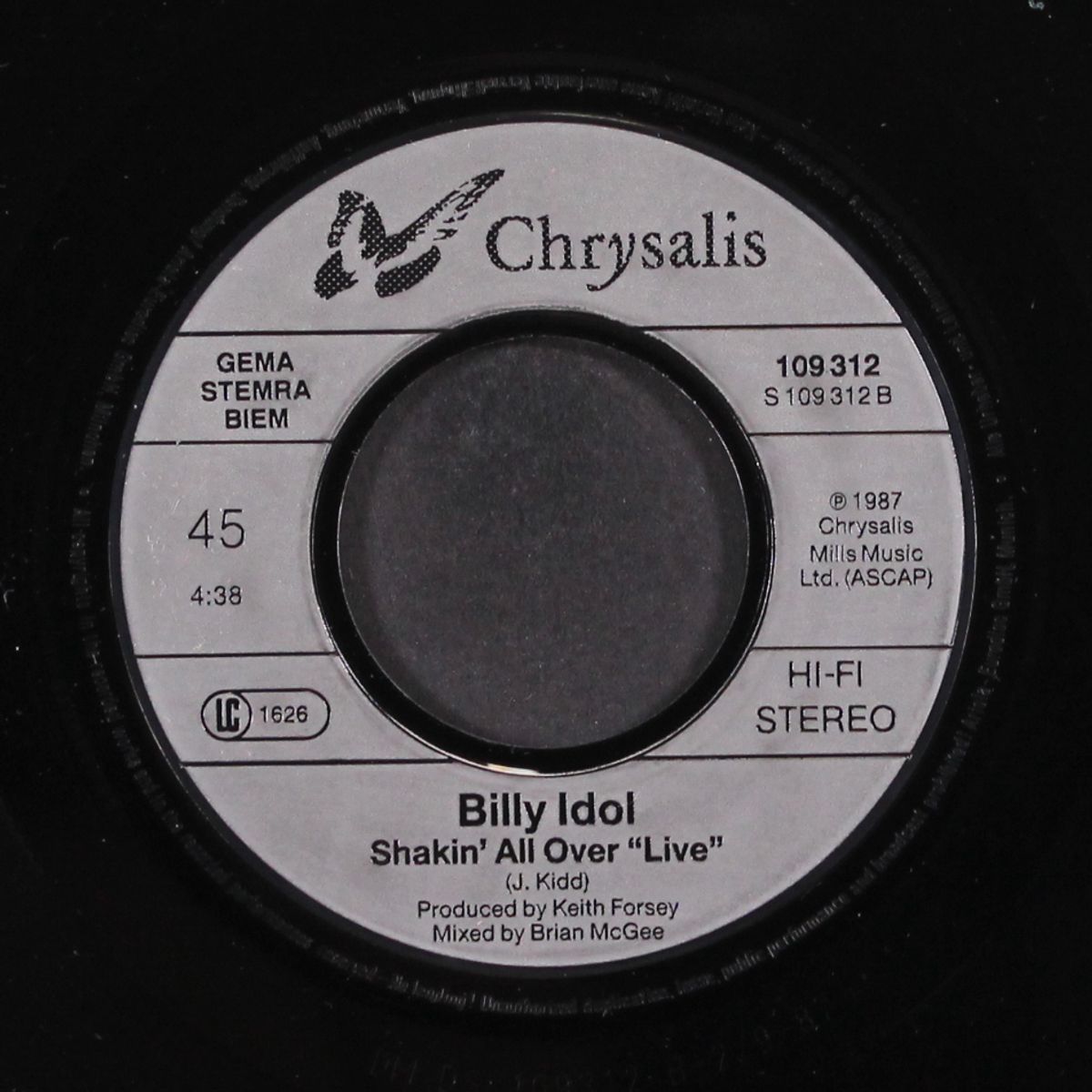 mony mony / shakin' all over by BILLY IDOL