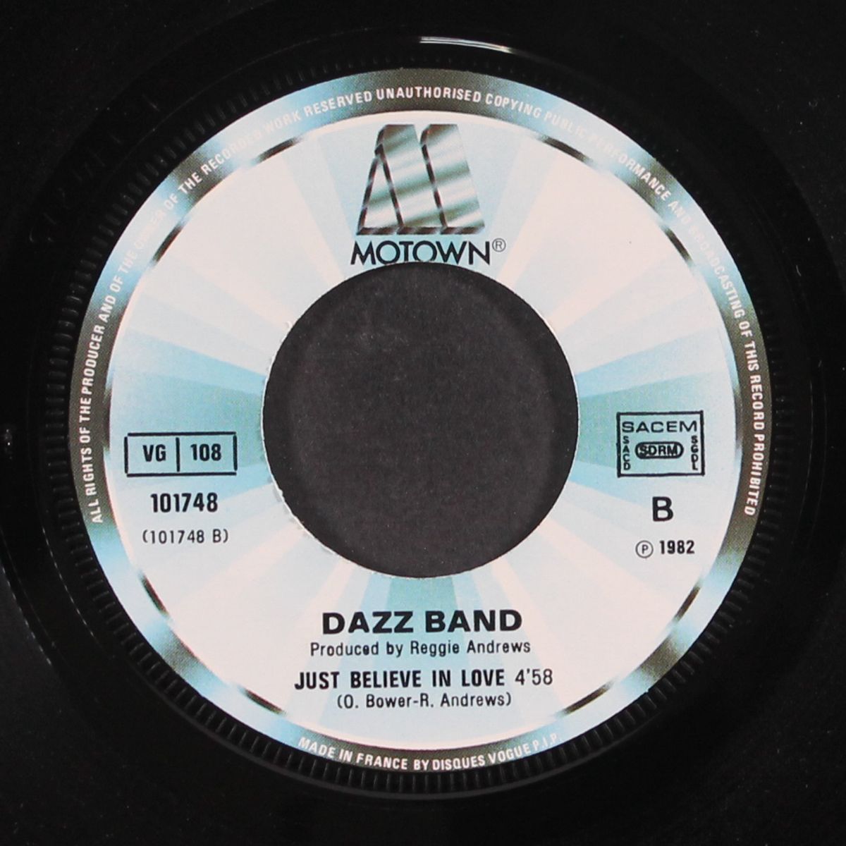 on the one for fun / just believe in love by DAZZ BAND
