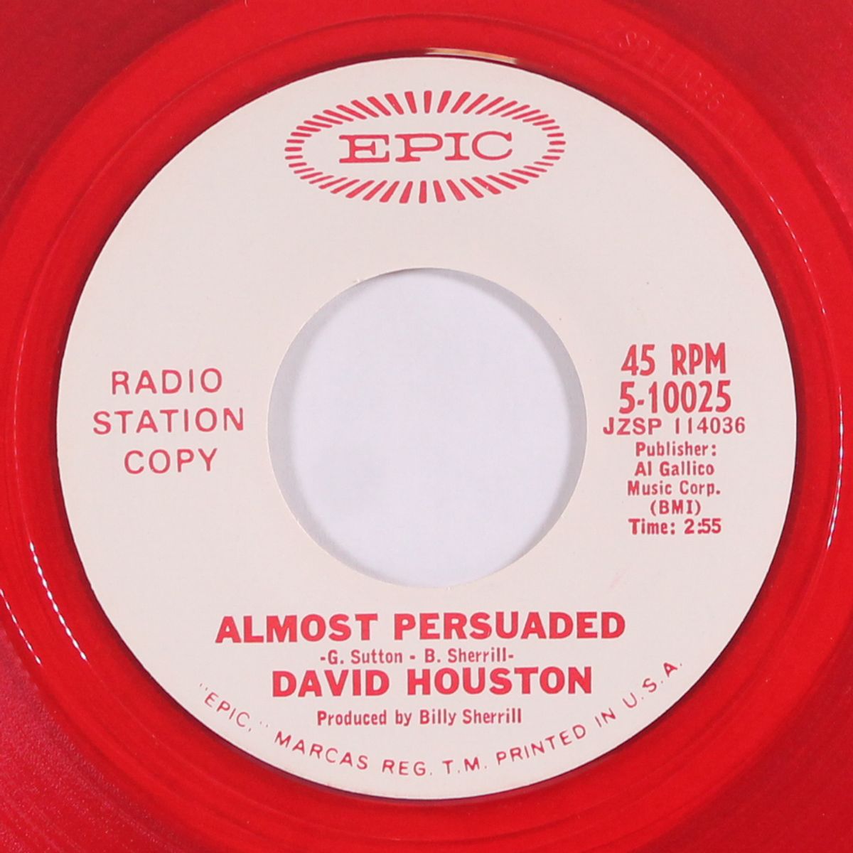 almost persuaded by DAVID HOUSTON