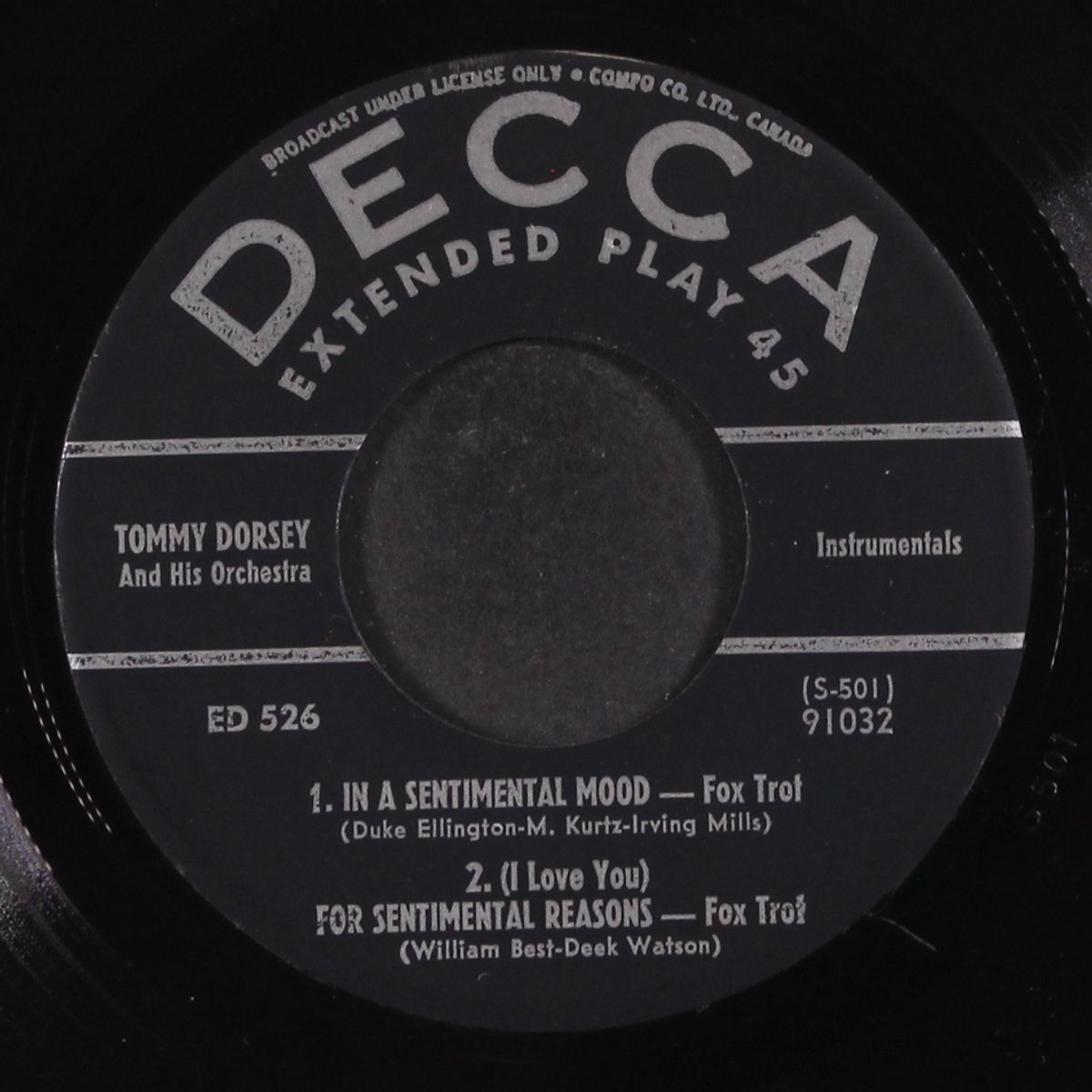 in a sentimental mood by TOMMY DORSEY
