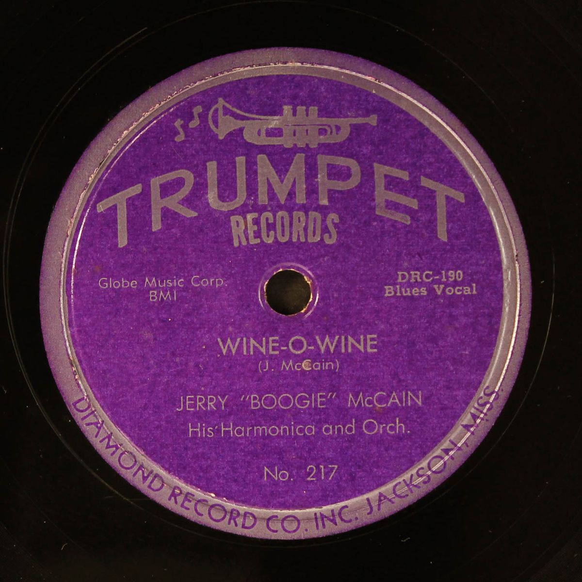 east of the sun / wine-o-wine by JERRY 'BOOGIE' MCCAIN