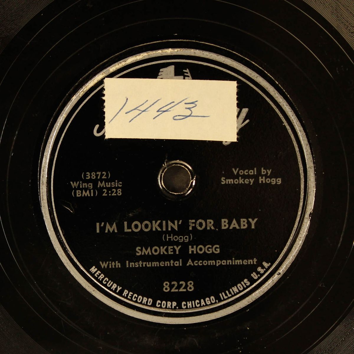 she's always on my mind / i'm lookin' for my baby by SMOKEY HOGG
