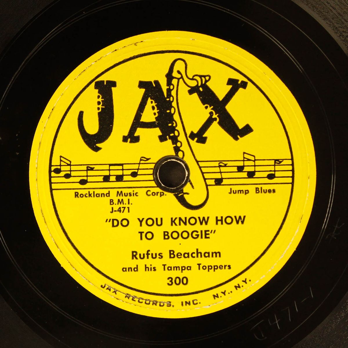 do you know how to boogie / since i fell for you by RUFUS BEACHAM