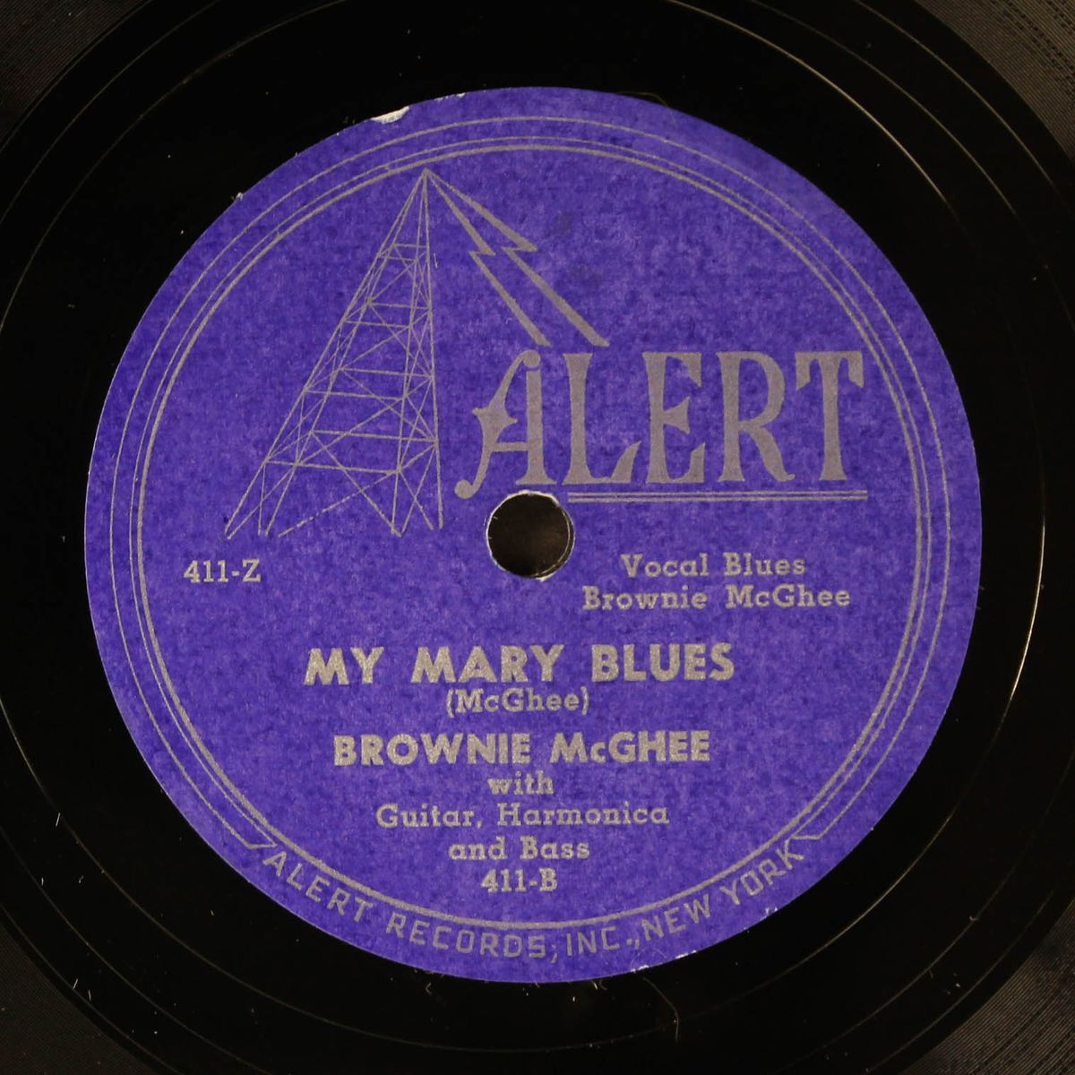 good stem winder / my mary blues by BROWNIE MCGHEE