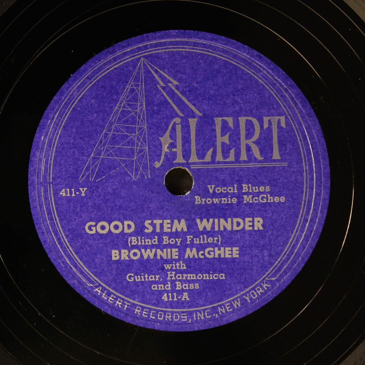 good stem winder / my mary blues by BROWNIE MCGHEE