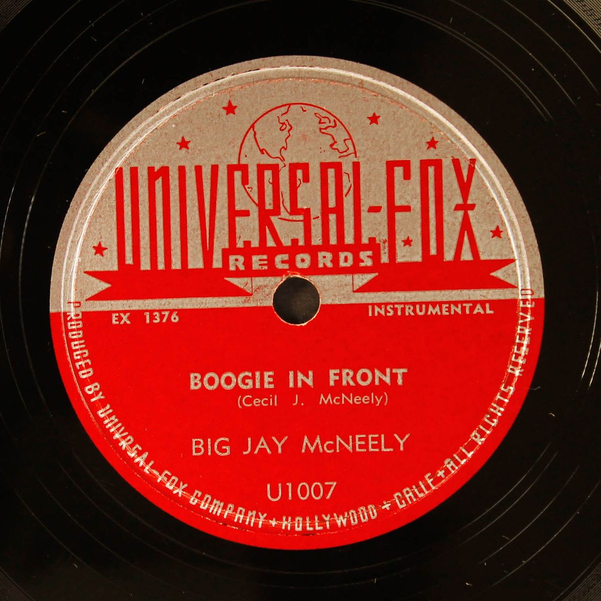 boogie in front / salt and pepper by BIG JAY MCNEELY