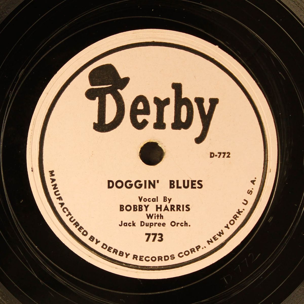 up & down the hill / doggin' blues by BOBBY HARRIS