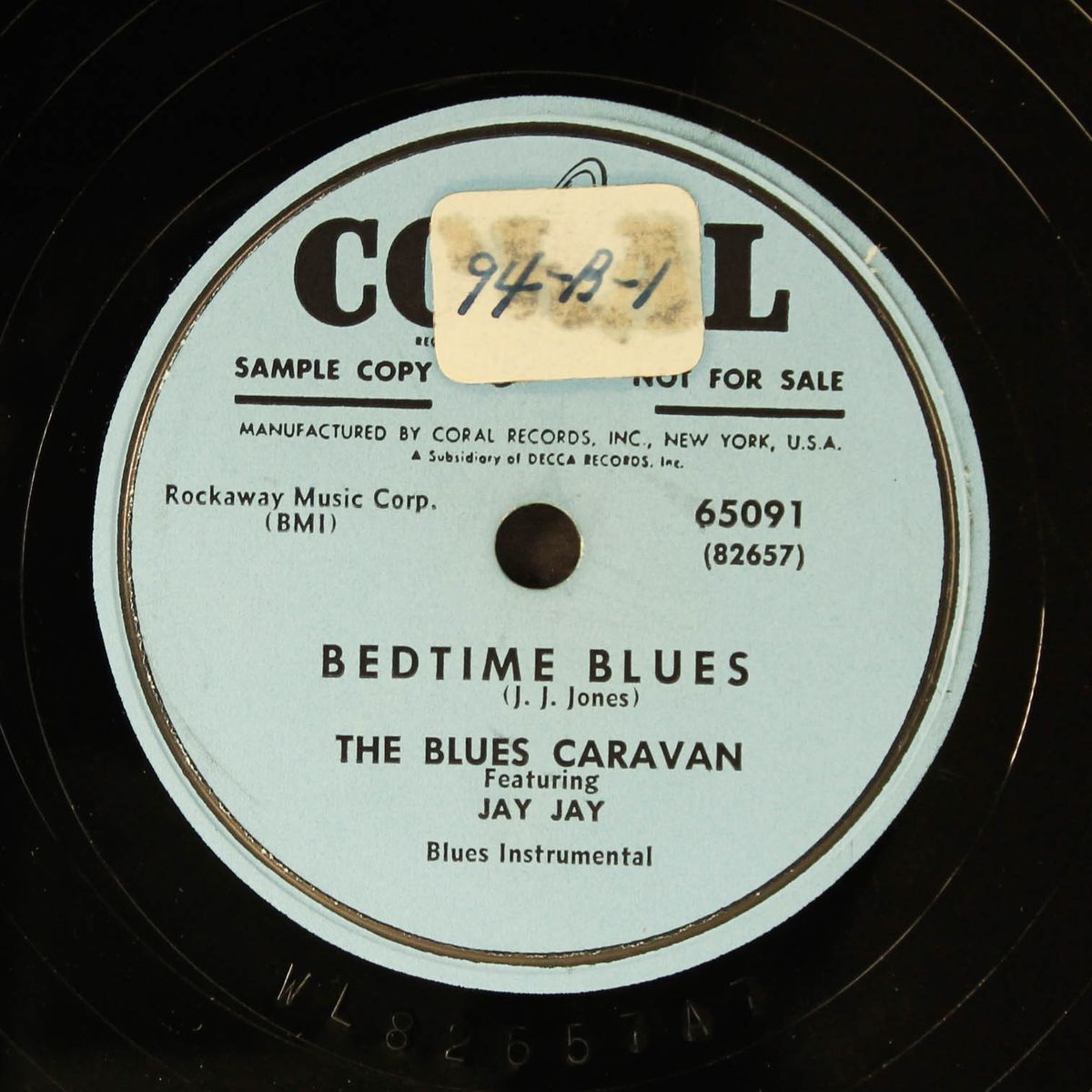 bedtime blues / begin the beguine by BLUES CARAVAN