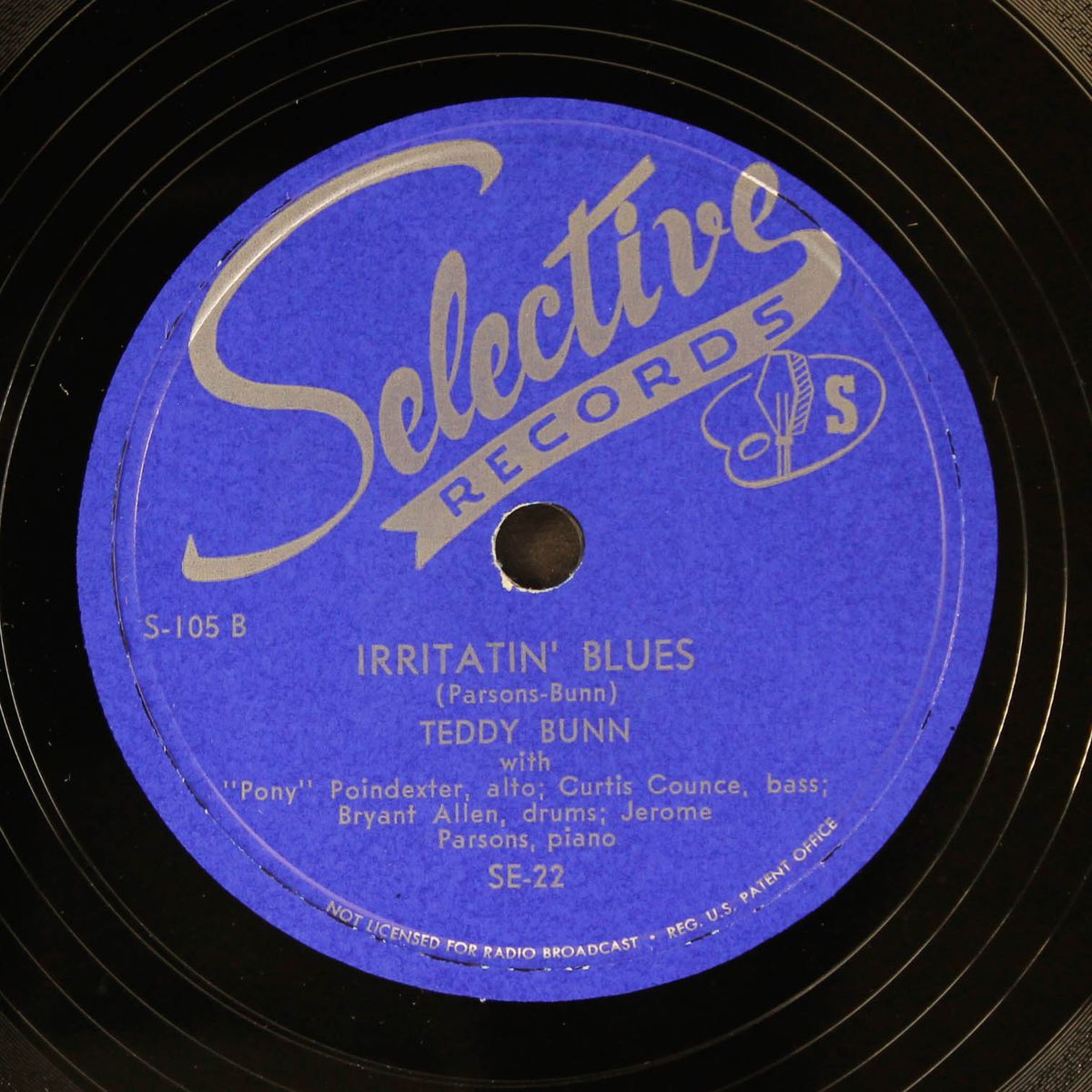 one a.m. blues / irritatin' blues by TEDDY BUNN