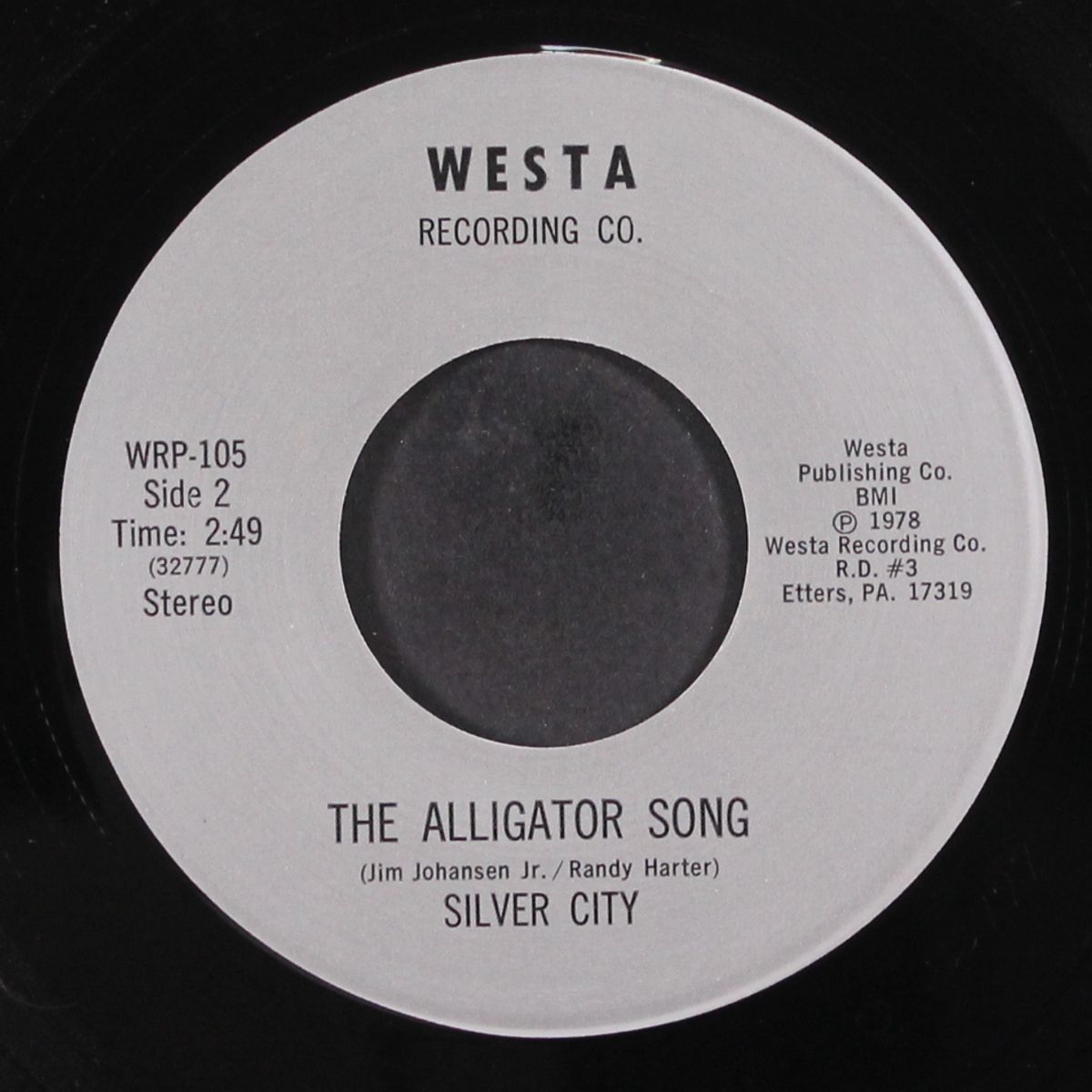 alligator song / liquor's quicker by SILVER CITY