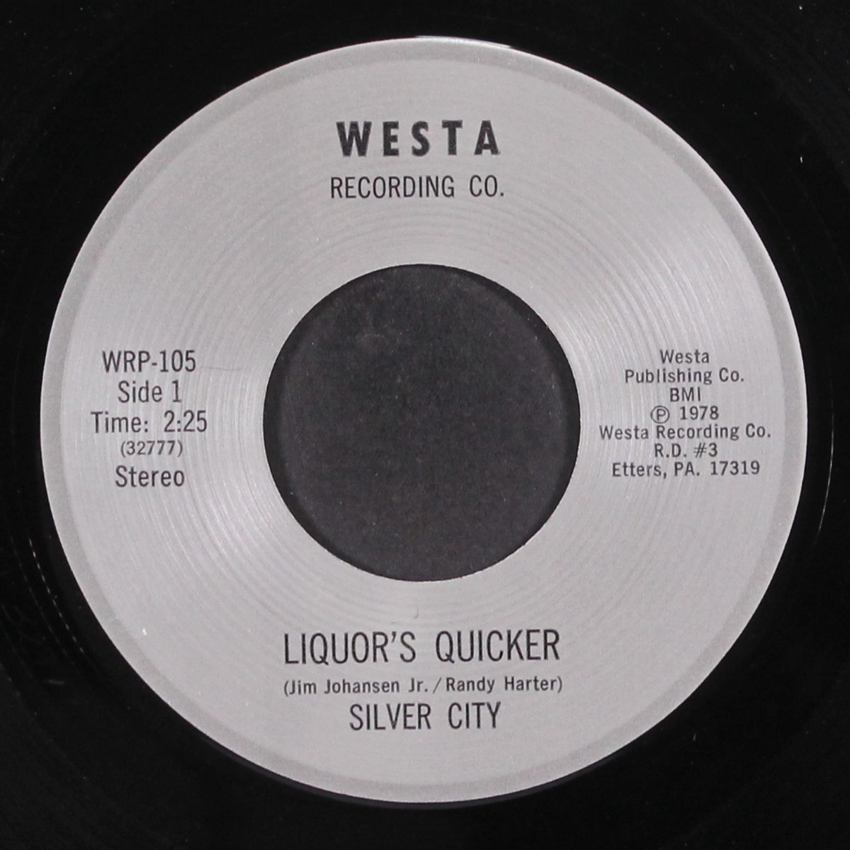 alligator song / liquor's quicker by SILVER CITY