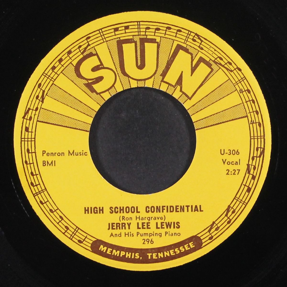 high school confidential / fools like me by JERRY LEE LEWIS