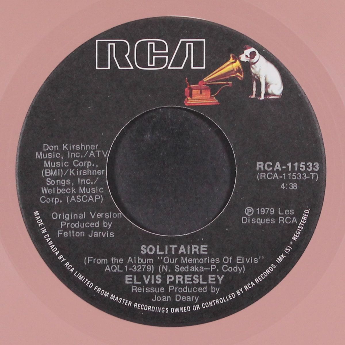 are you sincere / solitaire by ELVIS PRESLEY