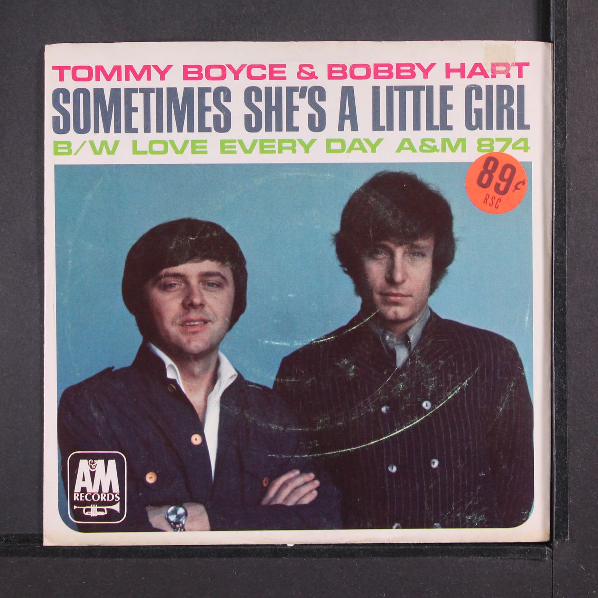 sometimes she's a little girl / love every day by TOMMY BOYCE & BOBBY HART
