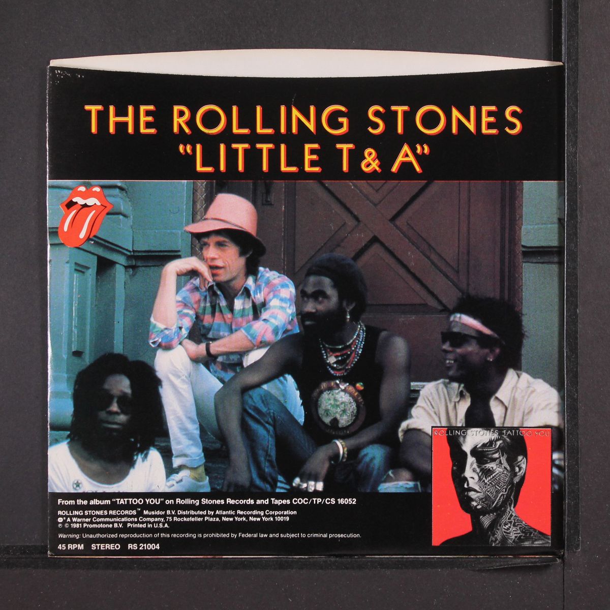 waiting on a friend / little t & a by ROLLING STONES