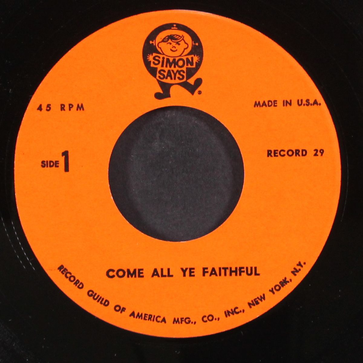 come all ye faithful / we are not beggars by UNKNOWN ARTIST